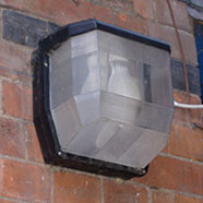 photo of a security light